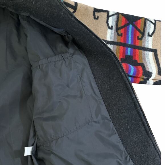 Vintage Pendleton High Grade Western Wear Mens Aztec Wool Jacket Size XL USA - Picture 8 of 13